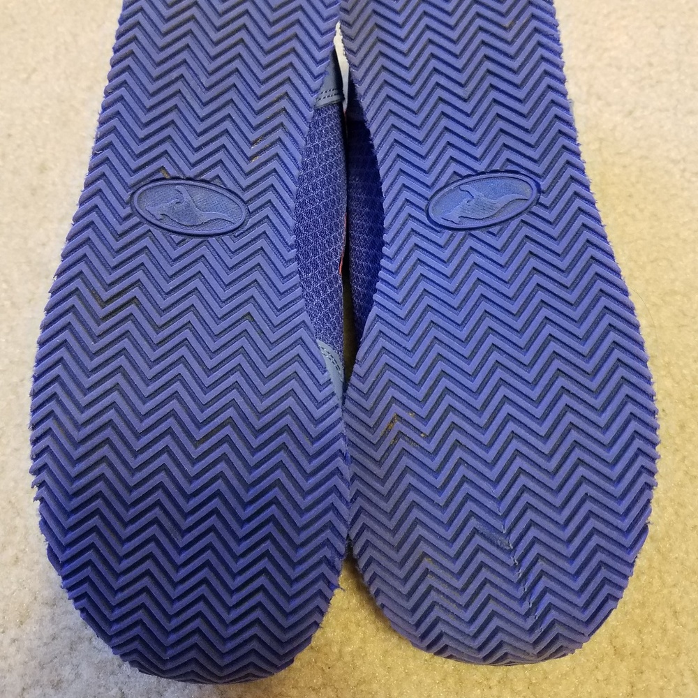 Women's/Girls' Kangaroo Blue & Coral Tennis Shoes - Picture 7 of 8